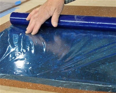 Pellicola per pietre pesanti-blu spessa 3 mil